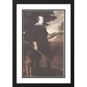   Framed and Double Matted King Philip IV as a Huntsman