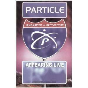  Particle Concert Tour Promo Blank Poster