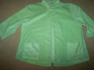 Ladies Anthony Richards Lime Green Fleece Jacket XLarge  
