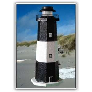  Tybee Island Lighthouse Tier Light Solar Powered Model 