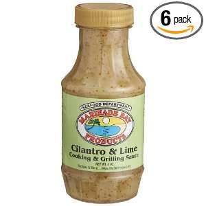 Marinade Bay Products Cilantro & Lime Cooking & Grilling Sauce, 8 