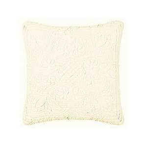  Quilted Matelasse Jacqueline Quilted Throw Pillow