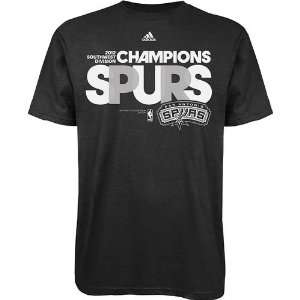   Adults San Antonio Spurs 2012 Southwest Division Champions T shirt