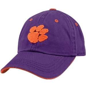  Top of the World Clemson Tigers Purple Crew Adjustable Hat 
