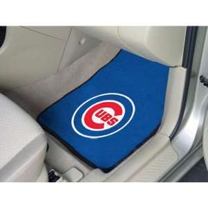  Chicago Cubs MLB Car Floor Mats (2 Front): Sports 