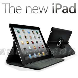 The New iPad 3rd Generation Smart Cover PU Leather Case Stand Multi 