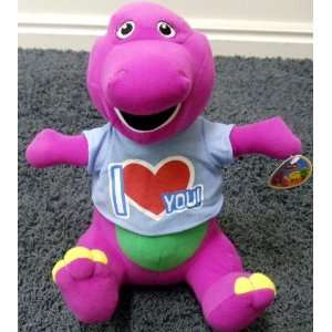   Barney Dinosaur Doll with Removable I Love You Tee Shirt Toys & Games