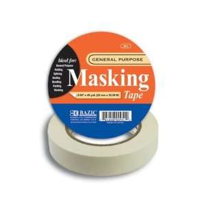 BAZIC (40 Yards) General Purpose Masking Tape (sold in a package of 36 