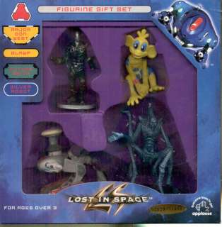 1998 LOST IN SPACE FIGURINE GIFT SET BY APPLAUSE L.E.  