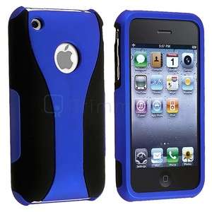   COVER BLUE Accessory Pack Kit Bundle For Apple IPHONE 3G 3GS S  