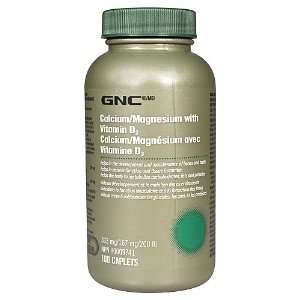    GNC Calcium/Magnesium with Vitamin D 3: Health & Personal Care