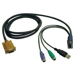  Cable Kit. 6FT USB/PS2 KVM CBL KIT F/ B020 U08/U16 19 K & B022 U16 