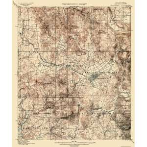  USGS TOPO MAP ESCONDIDO QUAD CALIFORNIA (CA) 1901: Home 