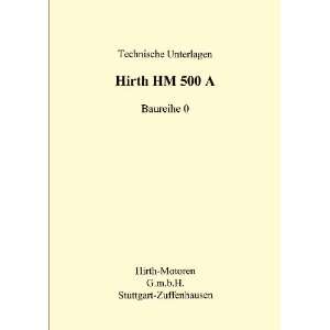   Motor HM 500 A Aircraft Engine Technical Manual Hirth HM 500 Books