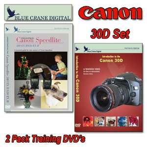 Blue Crane Digital Canon 30D DVD 2 Pack with 580 EX 430 EX II 