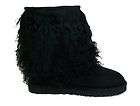 UGG Tall Sheepskin Cuff Boot Black 9  