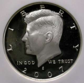 2007 S Kennedy Silver Half Dollar NGC PF69 UCAM  