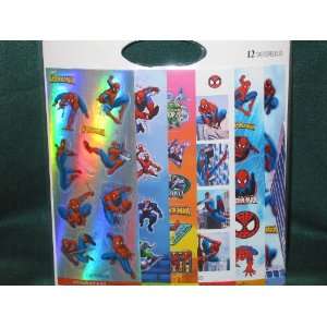   The Amazing Spiderman Variety Pack Stickers ( 12 Sheets) Toys & Games