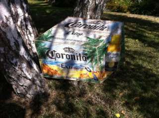 Corona Cerveza Mexico Beer Wood Crate Bar Sign RARE NEW  