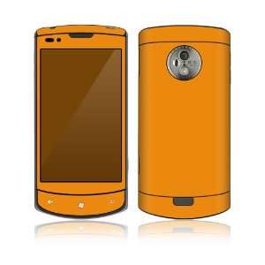  LG Optimus 7 Skin Decal Sticker   Simply Orange 