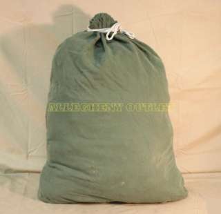 US Military Army OD Cotton Barracks Laundry Bag Sack UG  
