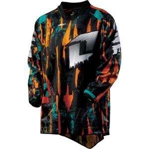   Industries Youth Carbon Twisted Jersey   X Large/Orange Automotive