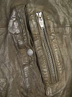 690 Diesel Lawe Leather Jacket Size XL  