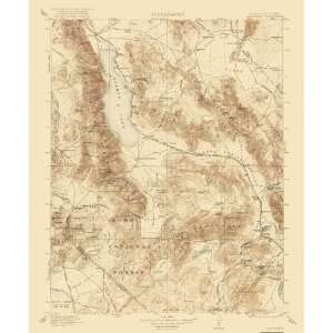  USGS TOPO MAP HAWTHORNE QUAD NEVADA (NV)   CALIFORNIA (CA 