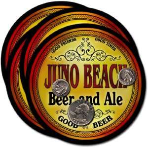 Juno Beach, FL Beer & Ale Coasters   4pk