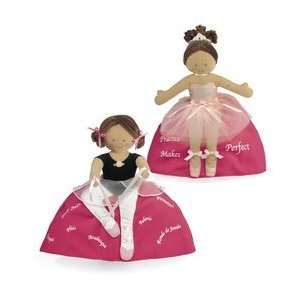  Topsy Turvy Doll Ballerina Brunette/Tan Toys & Games