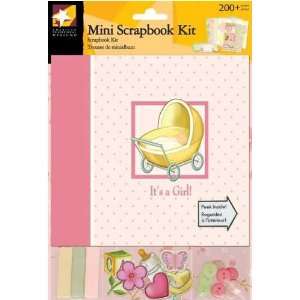  Mini Scrapbook Kit 6x6 welcome Baby Girl Arts, Crafts & Sewing