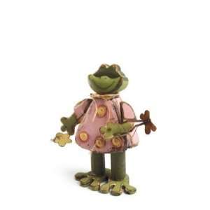  Artisan Girl Frog Character   Grandin Road: Home & Kitchen