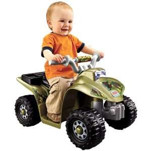  Fisher Price Power Wheels Camo Lil Quad: Toys & Games