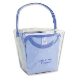   Trend Lab Baby Party in My playpen Blue or Pink Fortune Gift Set Baby