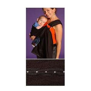  Basic Black with Silver Studs Rockin Baby Sling Baby