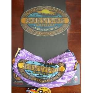 Survivor Micronesia Purple Malakal Tribe Buff   original buff from CBS 