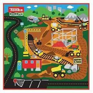  Tonka Game Rug Backpack   2 Trucks: Toys & Games