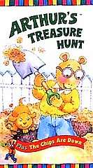 Arthur   Arthurs Treasure Hunt VHS, 1999  