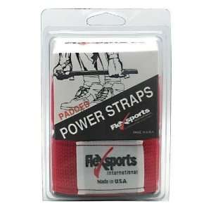   Power Straps   Dead Lifting Straps Red 1 Strap