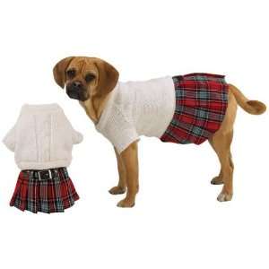  Zack & Zoey Cable Knit Jumper SM Dog Dress Apparel Pet 