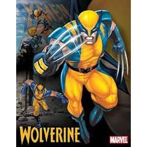  Comic Book Metal Tin Sign Marvel Wolverine Nostalgic
