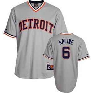 Detroit Tigers Al Kaline Replica Throwback Jersey   X Large  