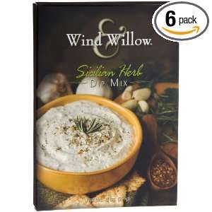Wind & Willow Sicilian Herb Dip Mix: Grocery & Gourmet Food