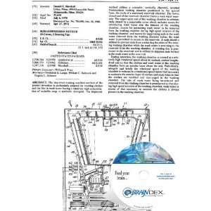  NEW Patent CD for SUDS SUPPRESSION METHOD 