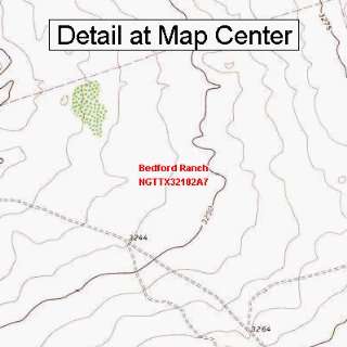   Map   Bedford Ranch, Texas (Folded/Waterproof)