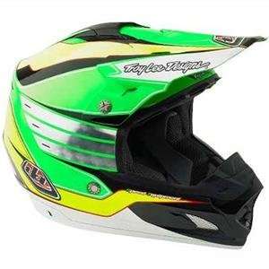  Troy Lee Designs SE2 Mach Helmet   Large/Green: Automotive