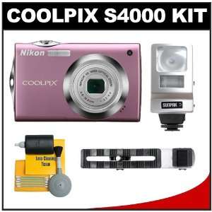  Nikon Coolpix S4000 12 MP Digital Camera with 4x Optical 