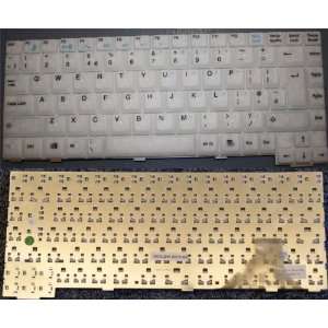  TsingHua A6550EC White UK Replacement Laptop Keyboard 