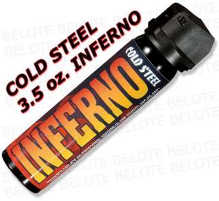 Cold Steel Inferno 3.5 oz 112 gram Pepper Spray PS5 NEW  
