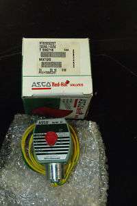 Asco RedHat 2 Way Valve High Temp Coil 1/4 HT8262  